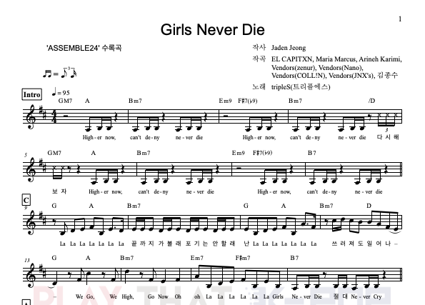 Girls Never Die (걸스네버다이)